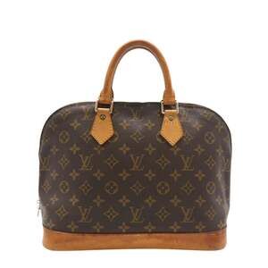 LOUIS VUITTON Monogram Alma M51130 Handbag in Brown Coated Canvas for Women